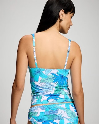 Bleu Rod Beattie Riviera Retreat Ring Tankini Top click to view larger image.