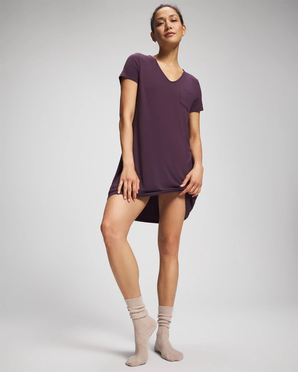 Cool Nights Short Sleeve Sleepshirt