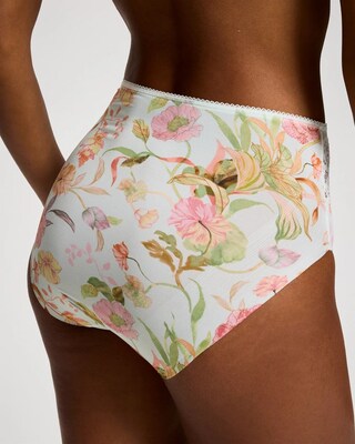 Modern Brief Panty with Lace click to view larger image.