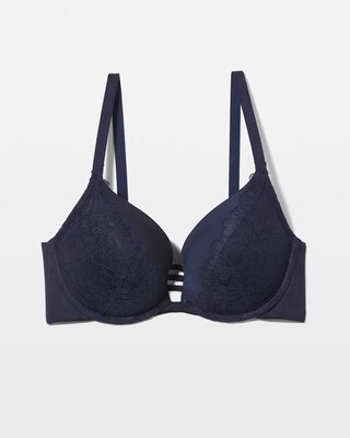 Push-up Plunge Bra with Lace click to view larger image.