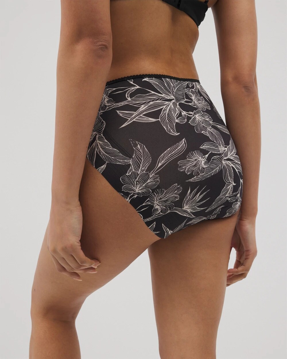 Modern Brief Panty with Lace