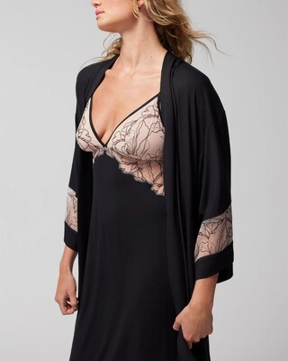 Embroidered Long Robe
