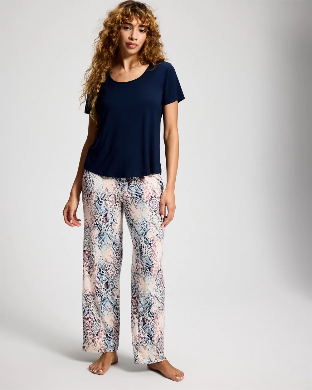 Short Sleeve + Pant Pajama Set
