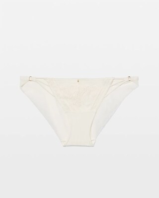 Ethereal Embroidery Bikini Panty click to view larger image.