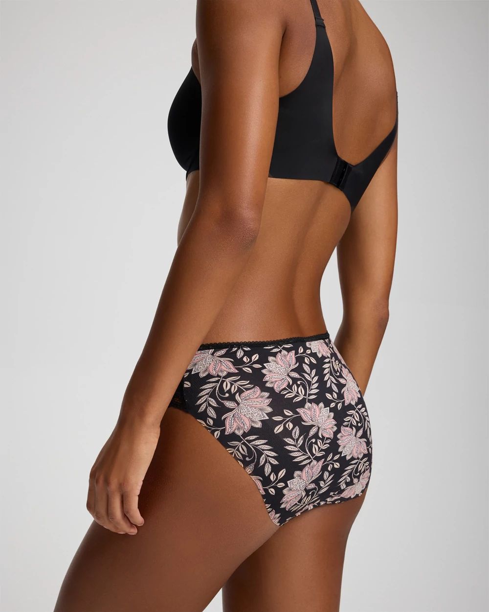 Vanishing Edge Hipster Panty with Lace