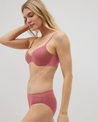 Unlined Perfect Coverage Bra click to view larger image.