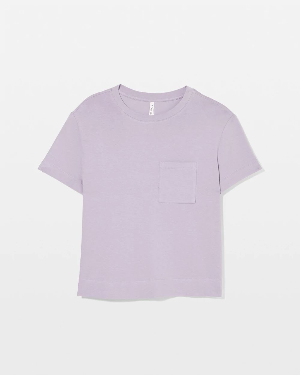 Most Loved Cotton Short-Sleeve Pocket Pajama Tee