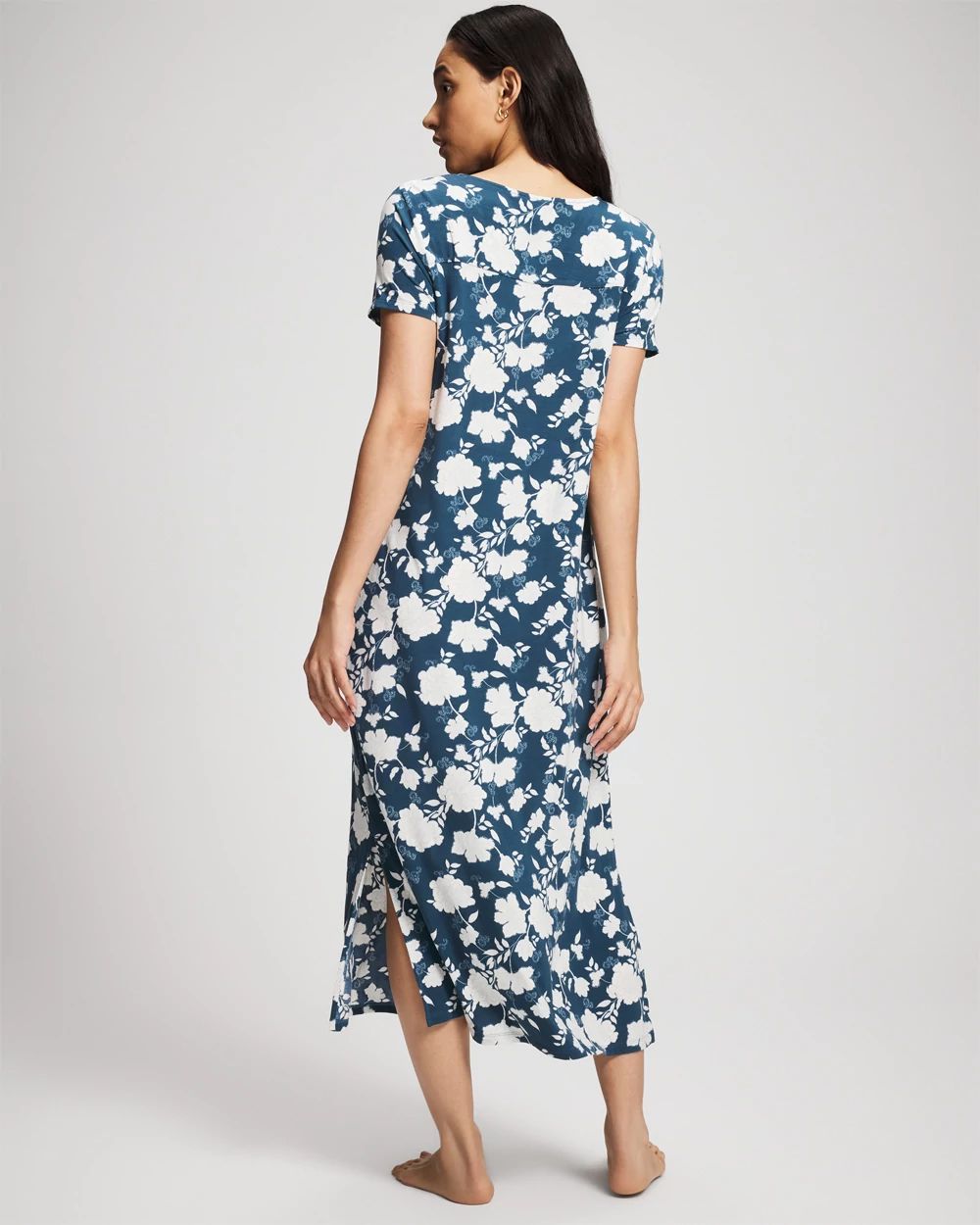 Cool Nights Short Sleeve Long Sleepshirt