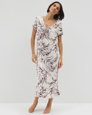 Short Sleeve Long Sleepshirt