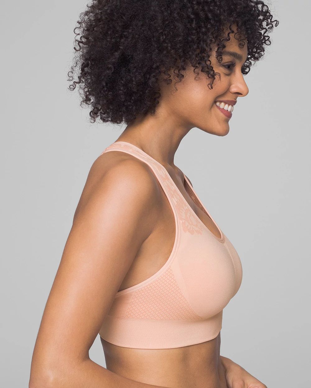 Sport Seamless Keyhole Racerback Bra