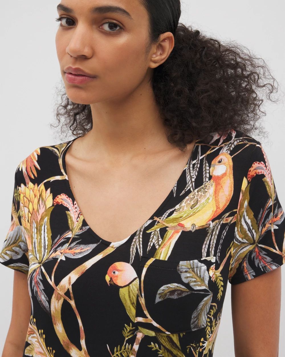 Cool Nights Short Sleeve Long Sleepshirt