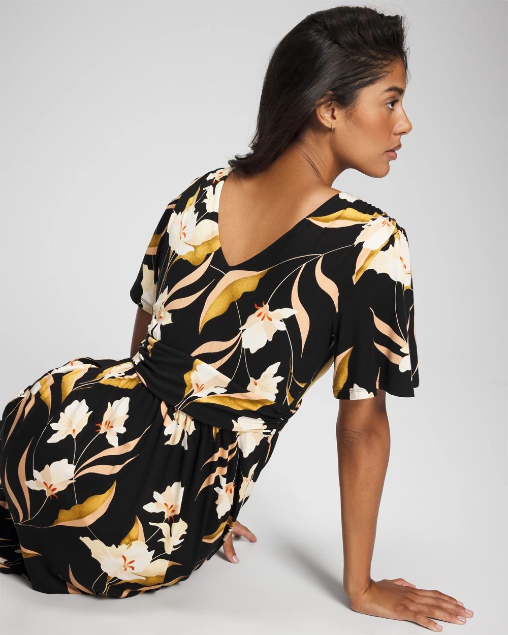 Soft Jersey Pamilla Midi Bra Dress