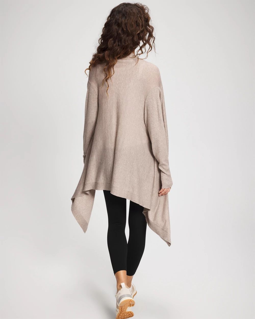 Lightweight Knit Sweater Wrap click to view larger image.