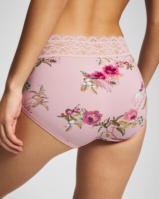 Brief Panty with Enchanting Lace click to view larger image.