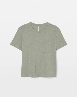 Short-Sleeve Pocket Pajama Tee click to view larger image.