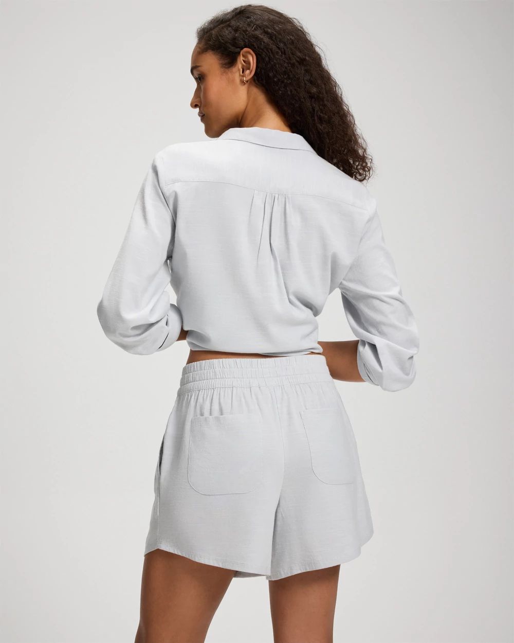 Beach Cotton Relaxed Shorts