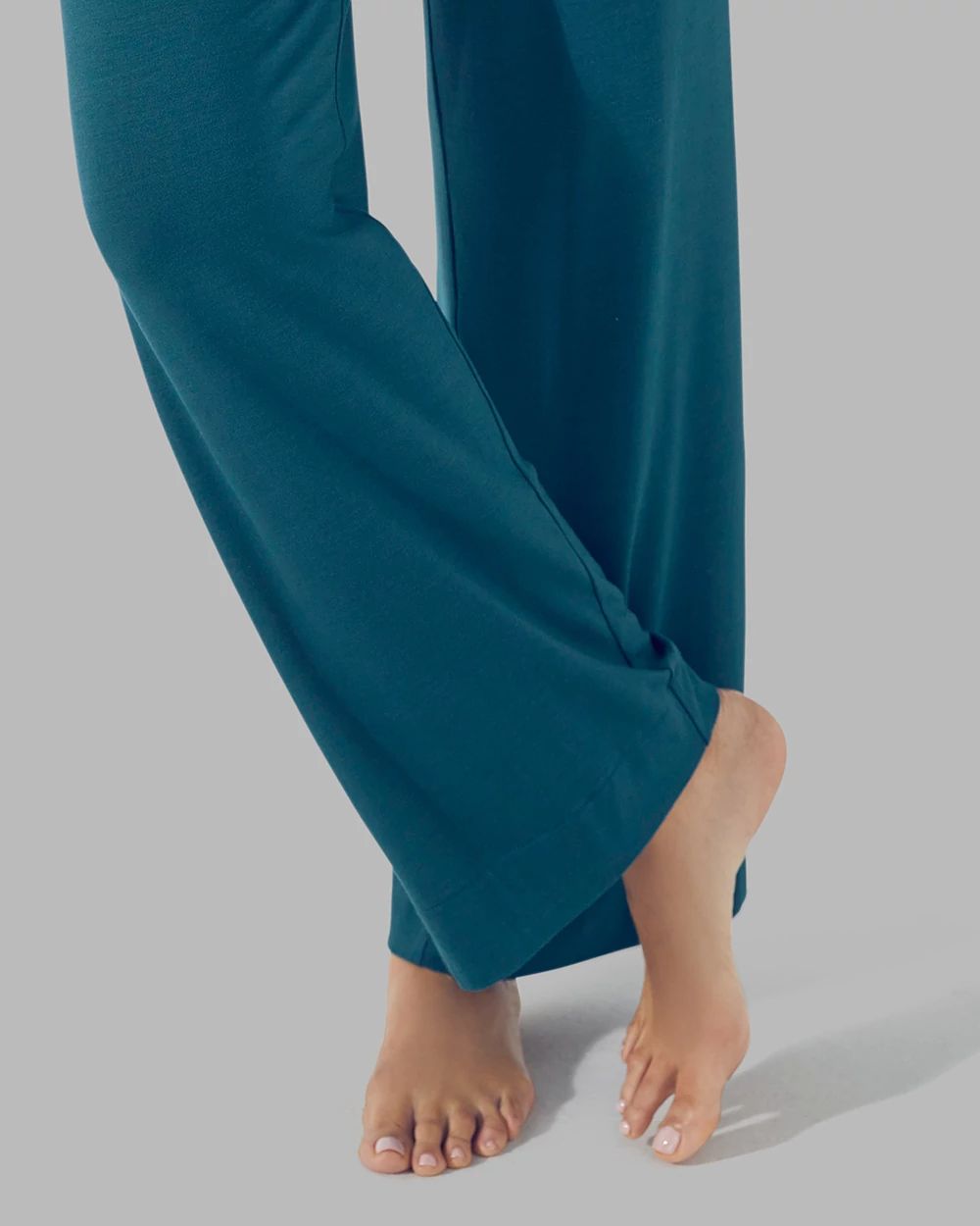 Foldover-Waist Pajama Pants