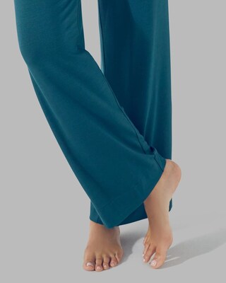 Foldover-Waist Pajama Pants