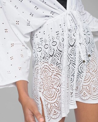 Gypsy Gem Drawcord Waist Tunic Coverup