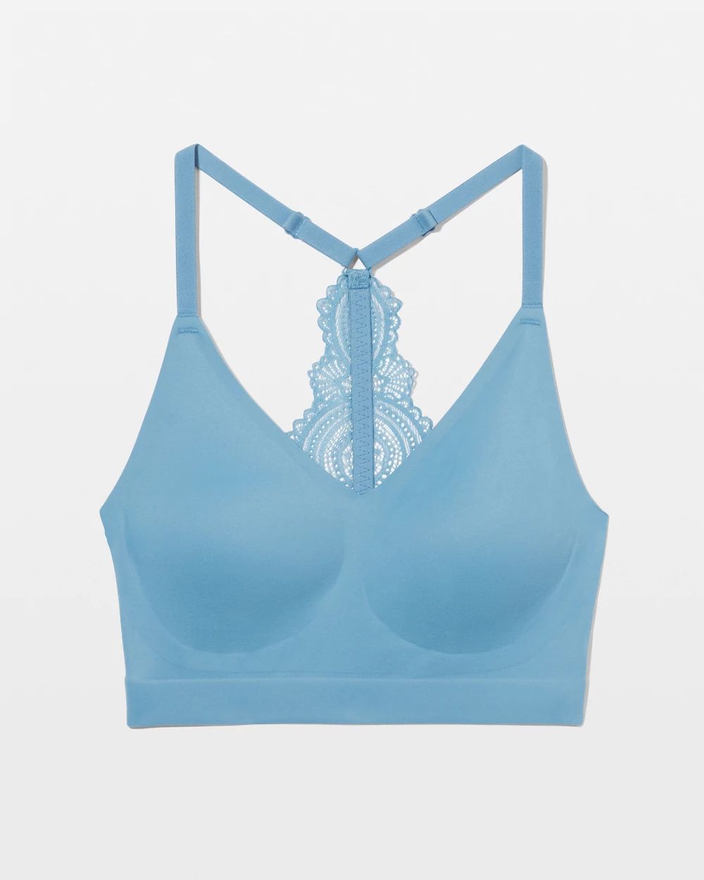 Enbliss Racerback Bralette with Lace Back