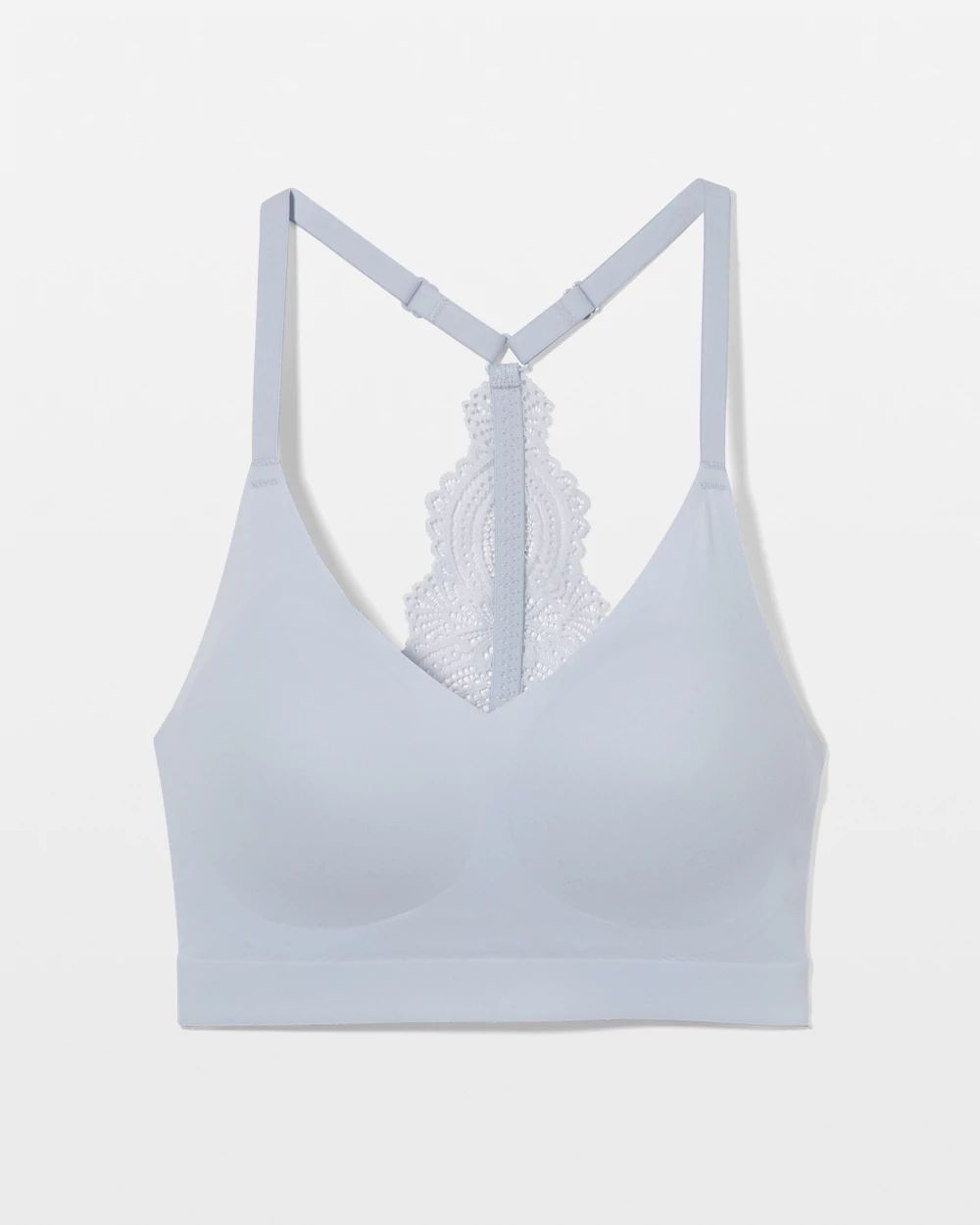 Racerback Bralette with Lace Back click to view larger image.