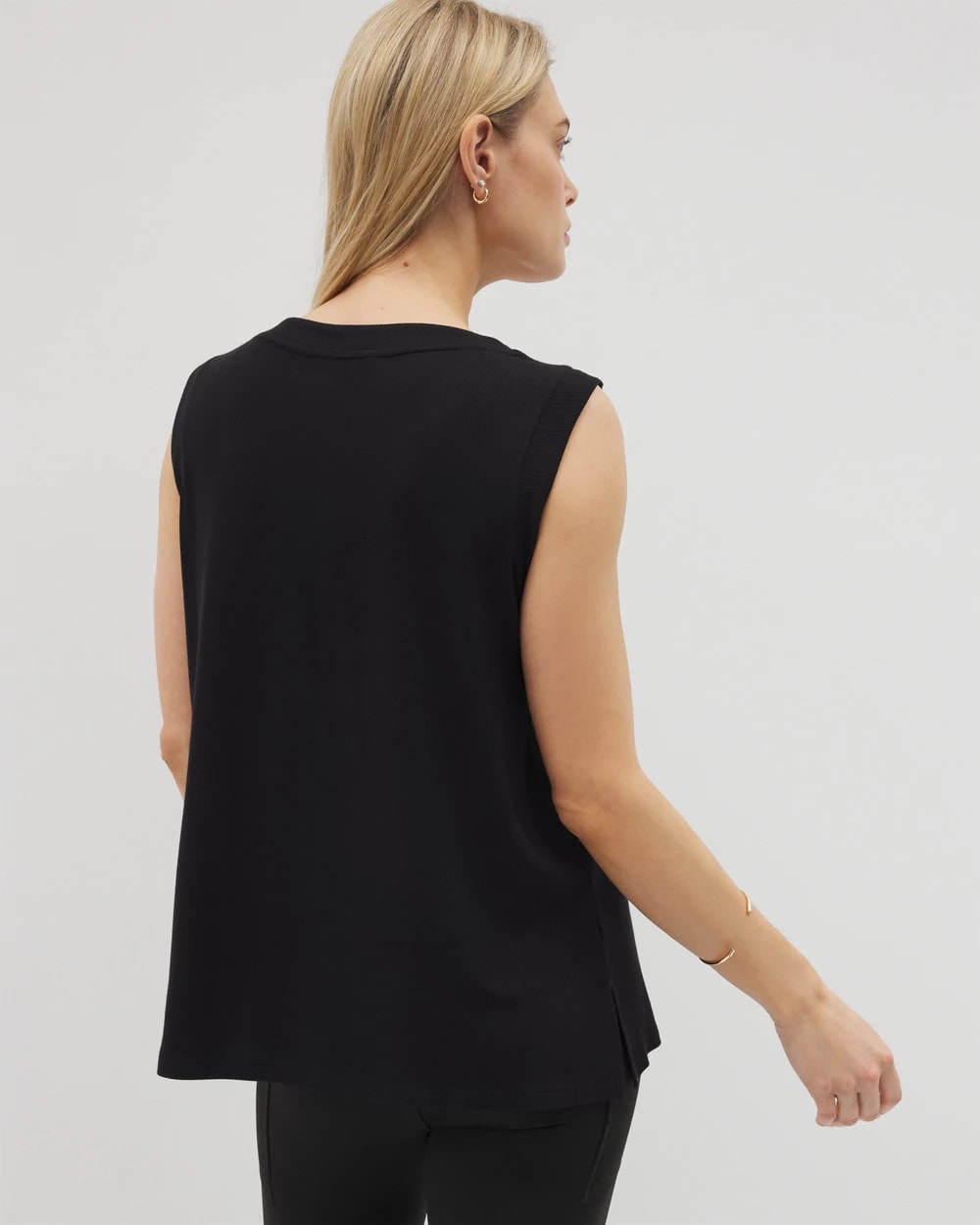 Rib Knit Sleeveless Top