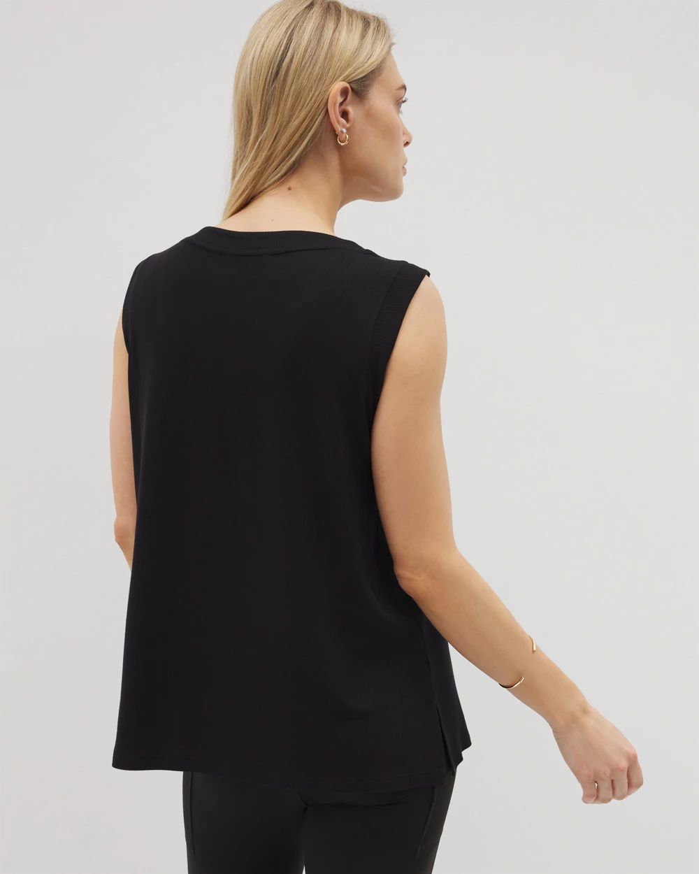 Rib Knit Sleeveless Top