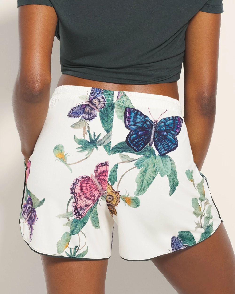 Cool Nights Printed Pajama Shorts