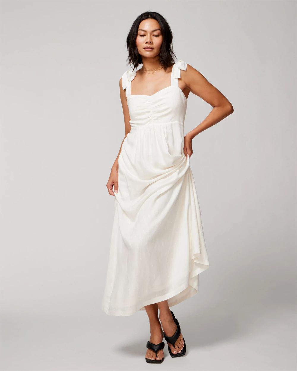 Jacquard Maxi Bra Dress
