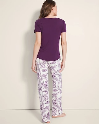 Short Sleeve Pant Pajama Set
