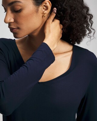 Long-Sleeve Pajama Top click to view larger image.