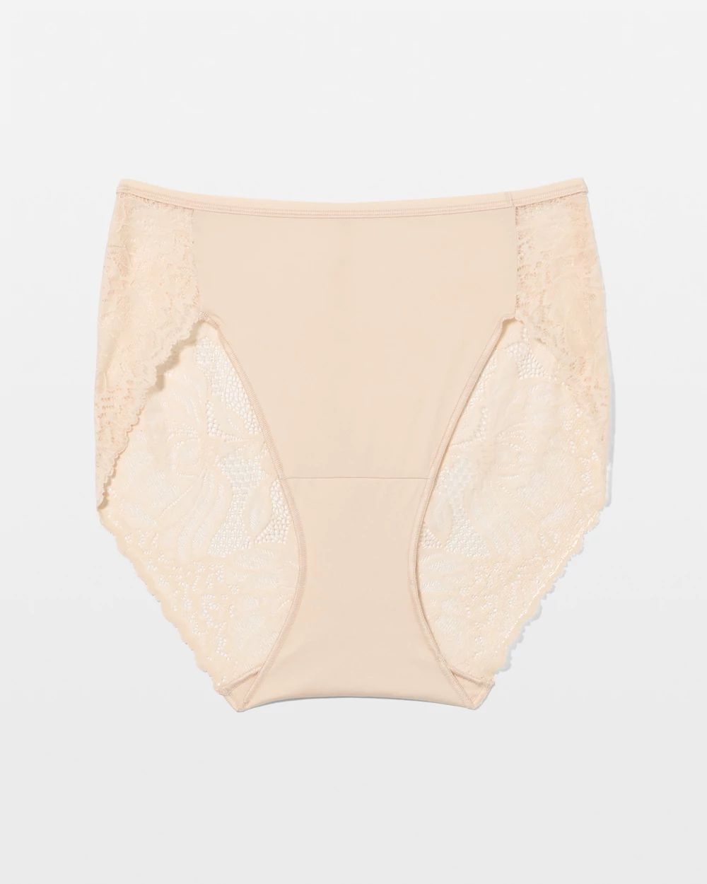 Vanishing Edge Lace Back High-Leg Panty