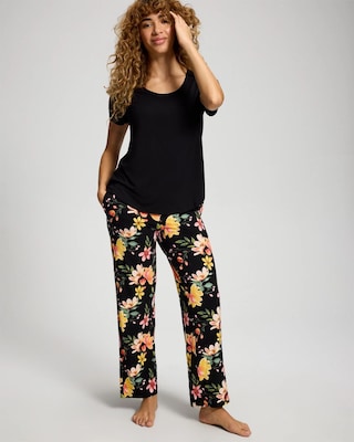 Packaged Short-Sleeve Pant Pajama Set