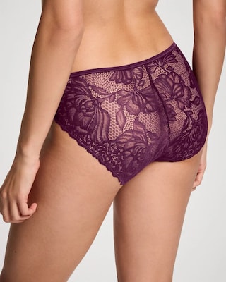 Lace Back Hipster Panty