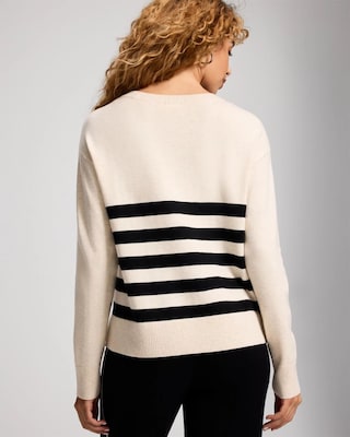 Long-Sleeve Dolman Sweater Top click to view larger image.