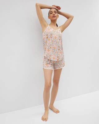 Printed Pajama Short click to view larger image.
