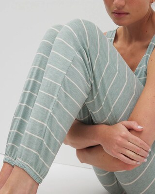 Banded Ankle Pajama Pant click to view larger image.