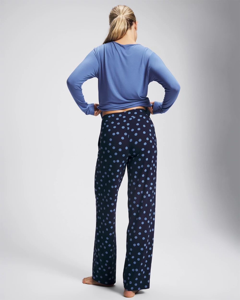 Cool Nights Packaged Long-Sleeve Pant Pajama Set