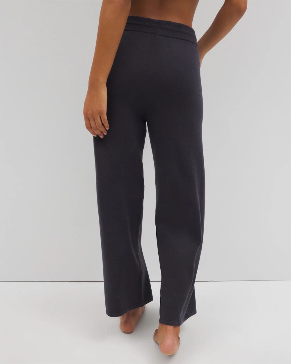 Sweater Wide-Leg Crop Pant