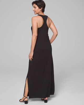 Racerback Maxi Dress with Built-In Bra
