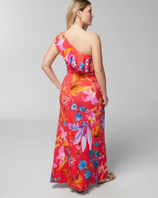 One-Shoulder Maxi Bra Dress click to view larger image.