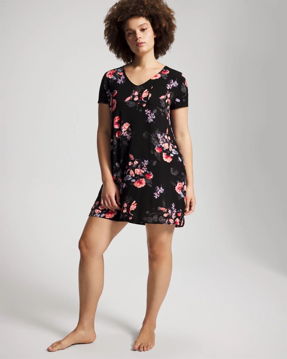 Short Sleeve Sleepshirt click to view larger image.