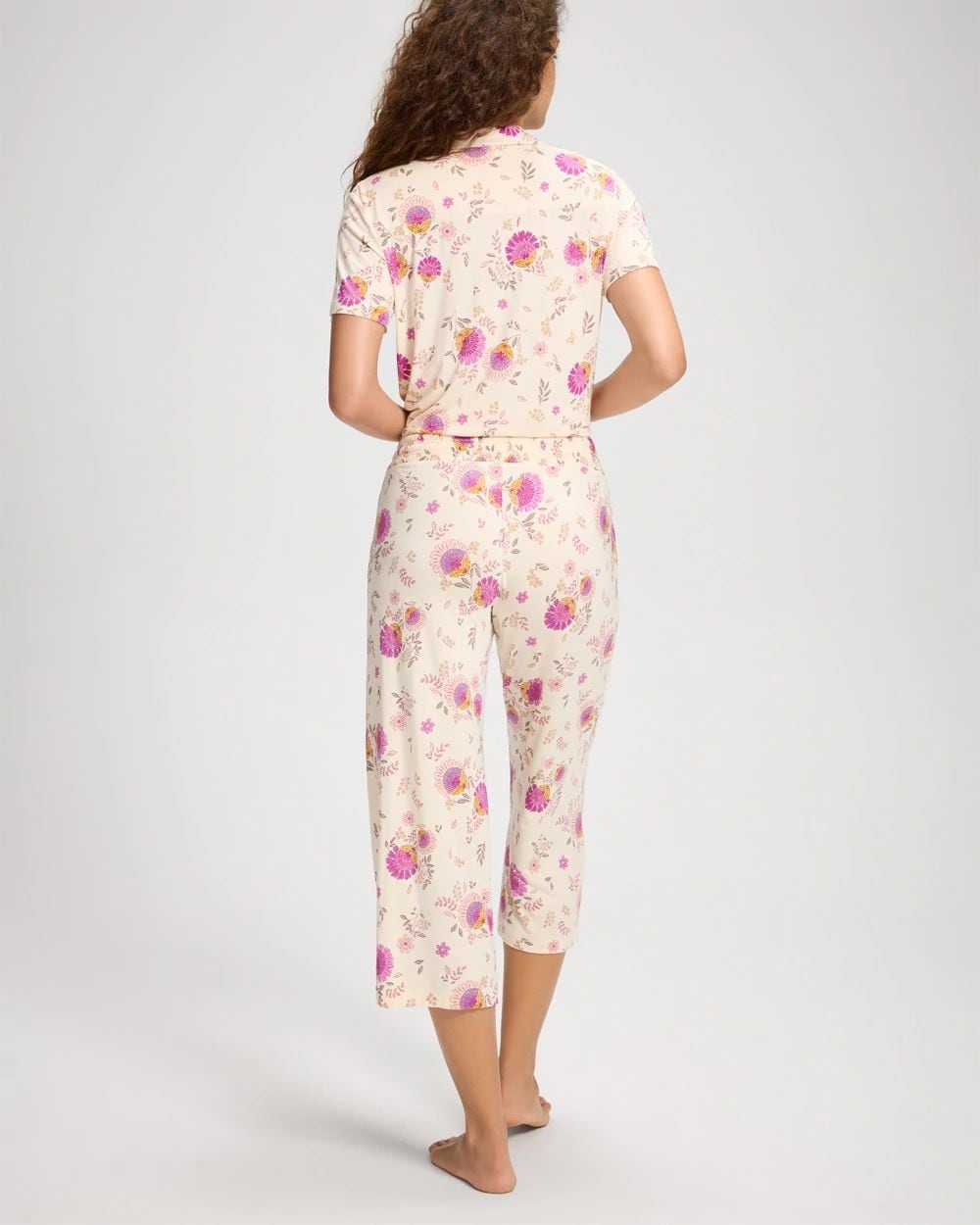 Cool Nights Cropped Pajama Pants
