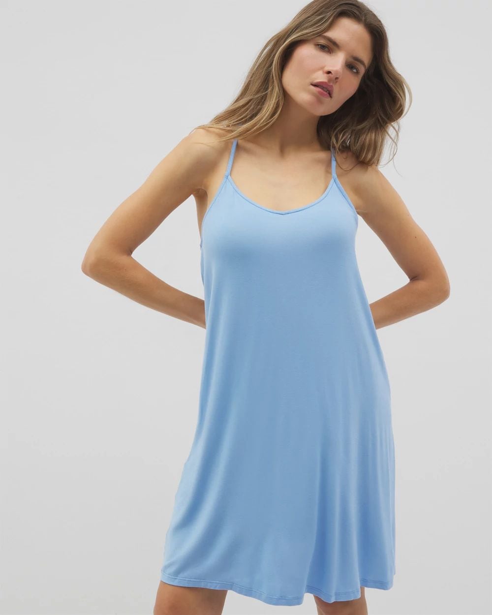 Cool Nights Strappy Sleepshirt