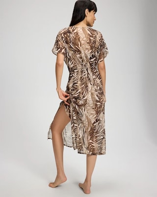 Wild Cat Chiffon Cover Up Dress click to view larger image.
