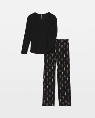Packaged Long-Sleeve Pant Pajama Set click to view larger image.