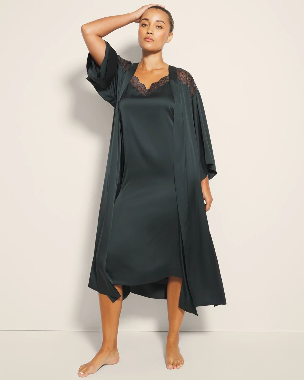 Lace Long Robe click to view larger image.