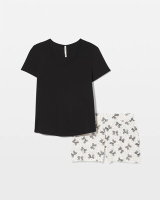 Packaged Short-Sleeve Short Pajama Set click to view larger image.