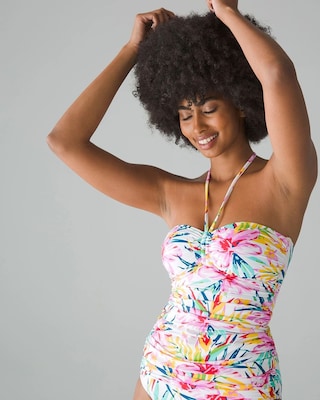 Beattie Beachy Keen Bandeaukini Swim Top