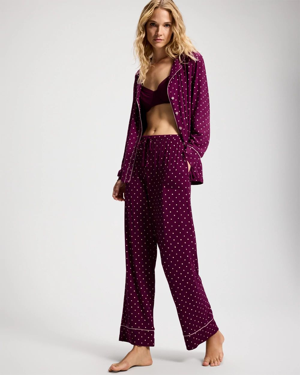 Printed Pajama Pant click to view larger image.